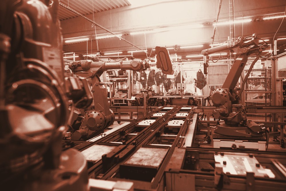 Robotic assembly line